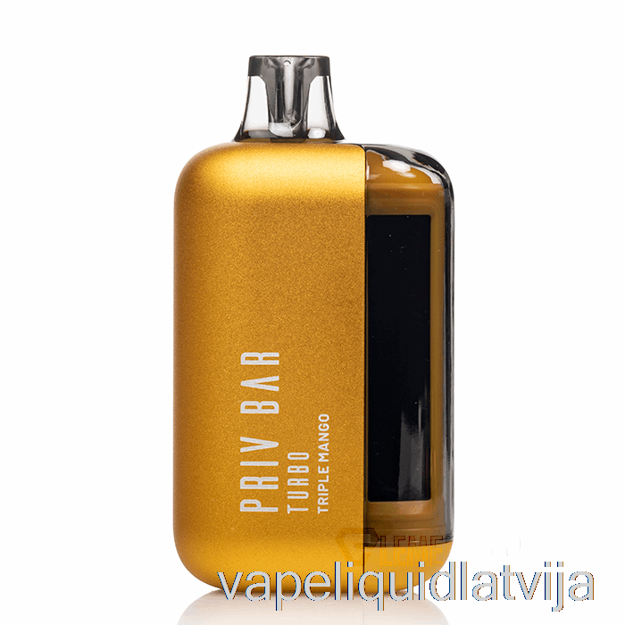 Smok Priv Bar Turbo 15k Vienreizējās Lietošanas Triple Mango Vape šķidrums